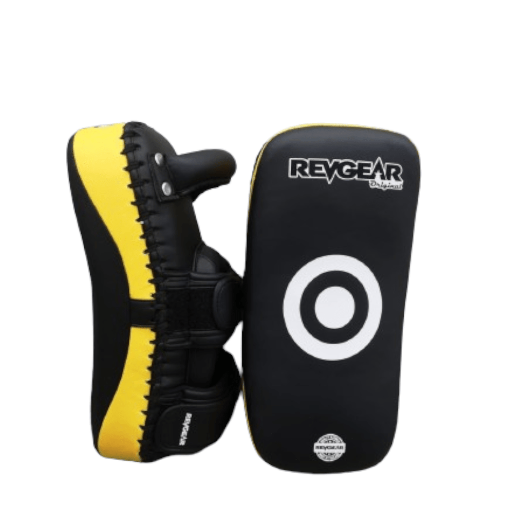 Original Thai Kick Pads - Yellow - Revgear Europe