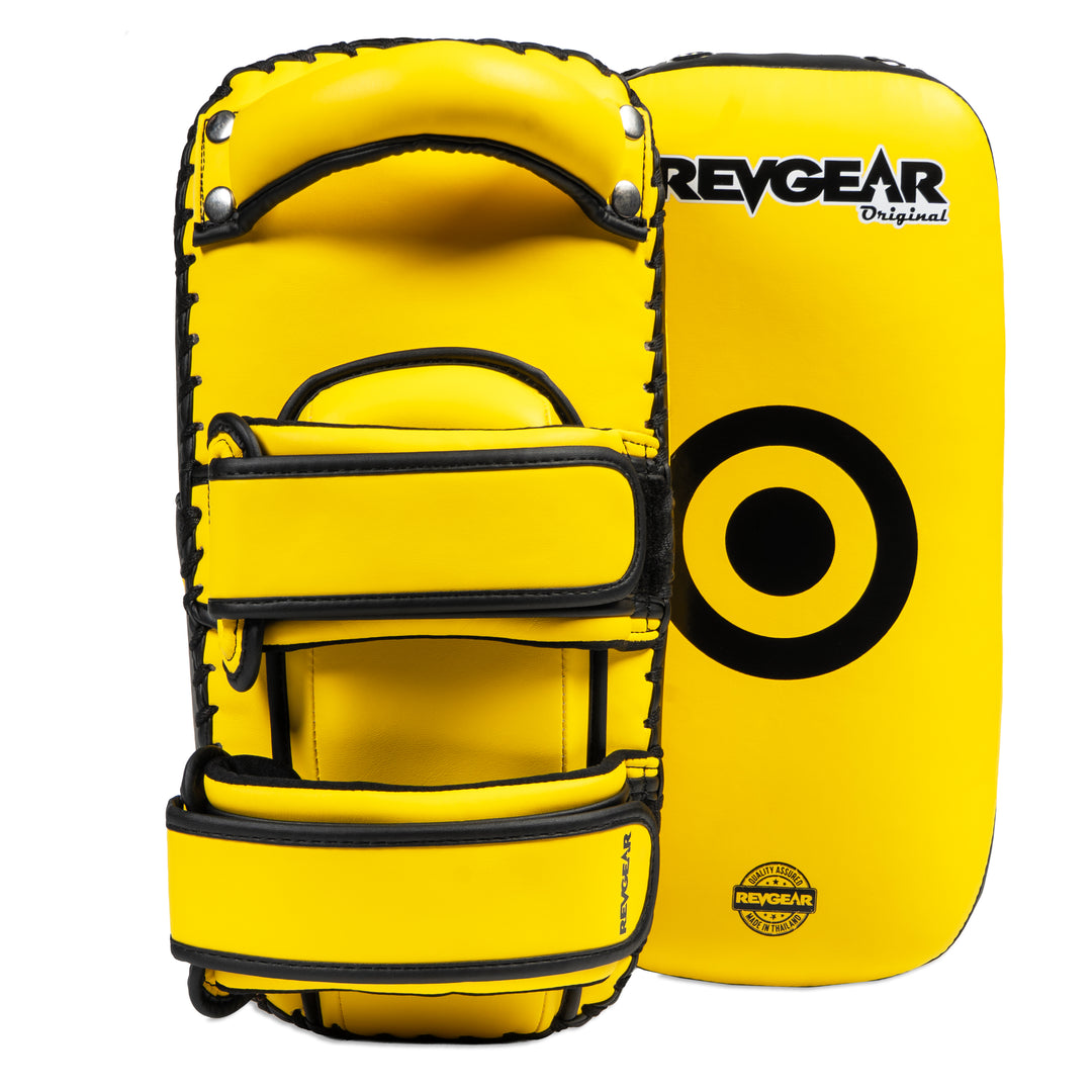 Original Double Strap Thai Kick Pads - Traditional Collection