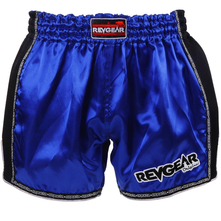 Original Muay Thai Shorts - Blue - Revgear Europe