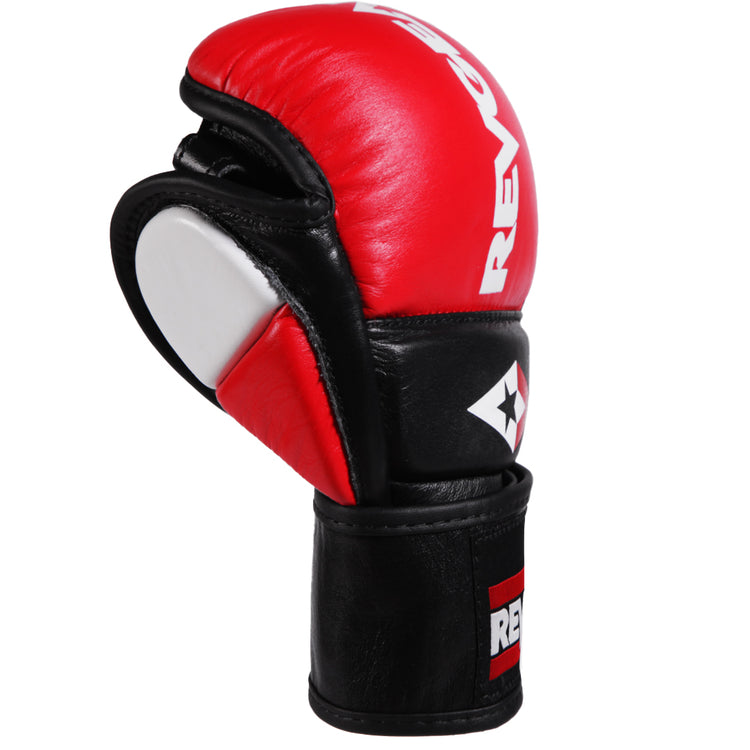 PRO SERIES MS1 MMA TRAINING AND SPARRING GLOVE - RED - Revgear Europe