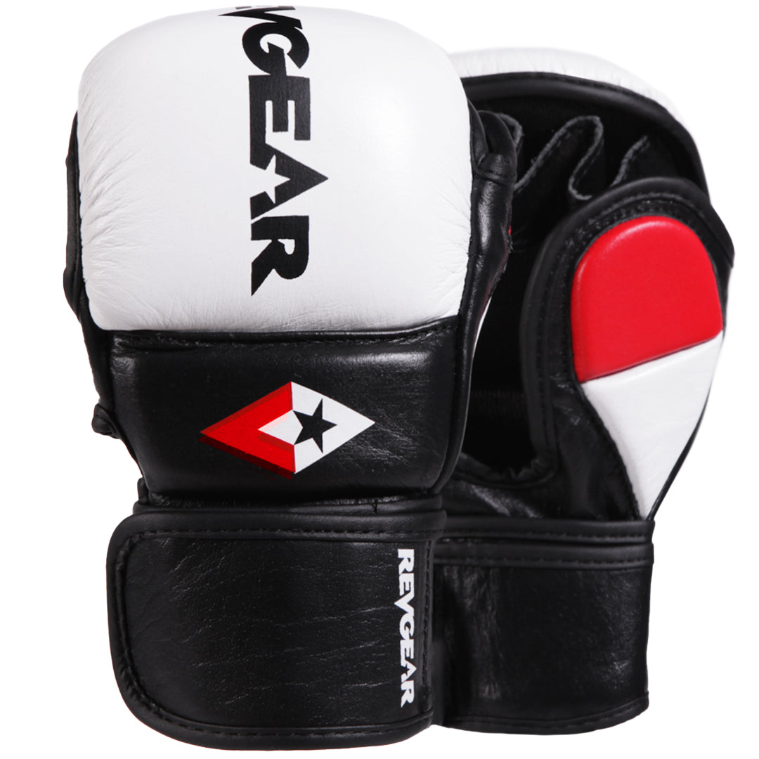 PRO SERIES MS1 MMA TRAINING AND SPARRING GLOVE - WHITE - Revgear Europe