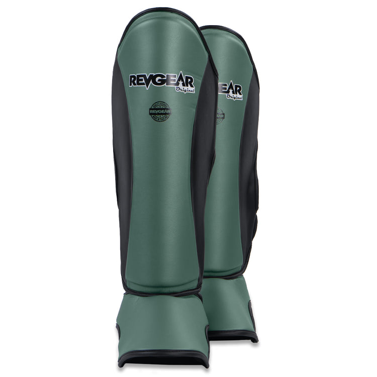 Thai Original Shin Guards - Army - Revgear Europe