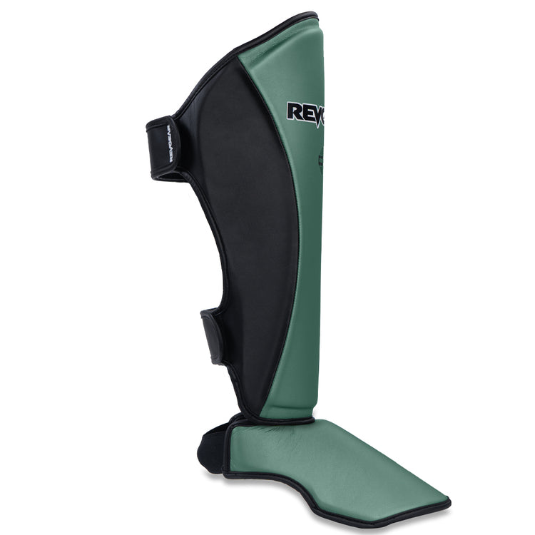 Thai Original Shin Guards - Army - Revgear Europe