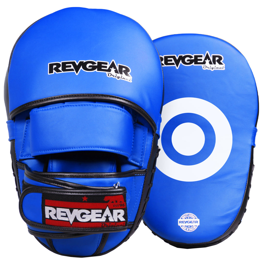 Thai Original Kick Mitts - Long Focus Mitts - Revgear Europe