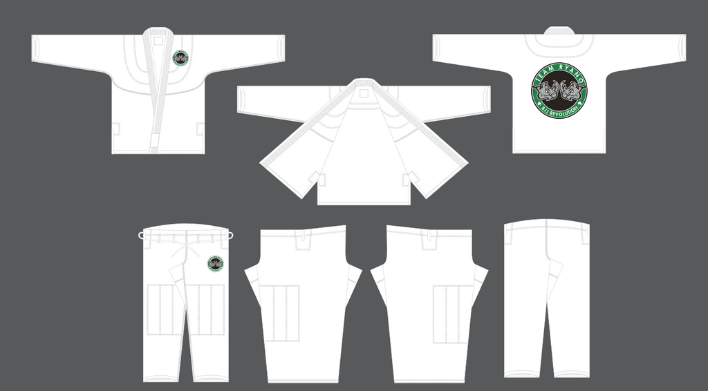 Team Ryano Club Gi - White