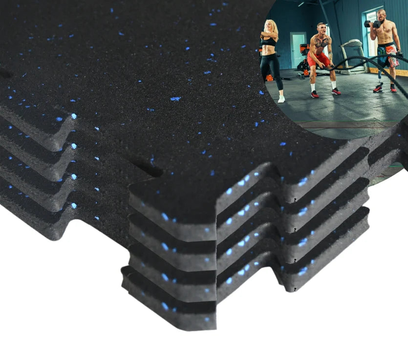 Interlocking Jigsaw Gym Mats 1m x 1m x 10mm