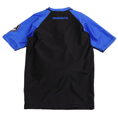 Kids Short Sleeve Rashguard - Blue - Revgear Europe