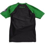 Kids Short Sleeve Rashguard - Green - Revgear Europe