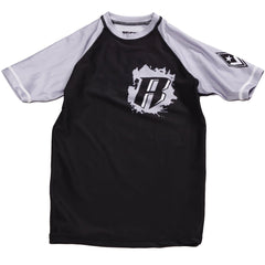 Kids Short Sleeve Rashguard - Grey - Revgear Europe