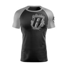 Kids Short Sleeve Rashguard - Grey - Revgear Europe