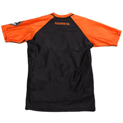 Kids Short Sleeve Rashguard - Orange - Revgear Europe