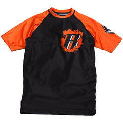 Kids Short Sleeve Rashguard - Orange - Revgear Europe