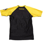 Kids Short Sleeve Rashguard - Yellow - Revgear Europe