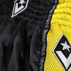 Kids Thai Shorts - Yellow - Revgear Europe