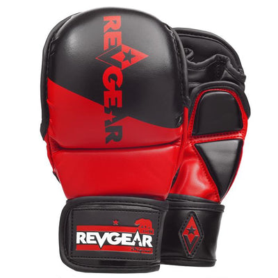 PINNACLE MMA SPARRING GLOVES - Adult (Black/Red) - Revgear Europe