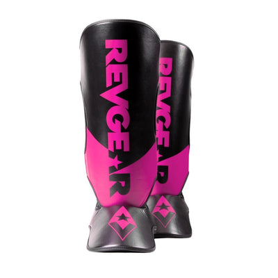 Pinnacle Shin Guards - Adult (Black/Pink) - Revgear Europe