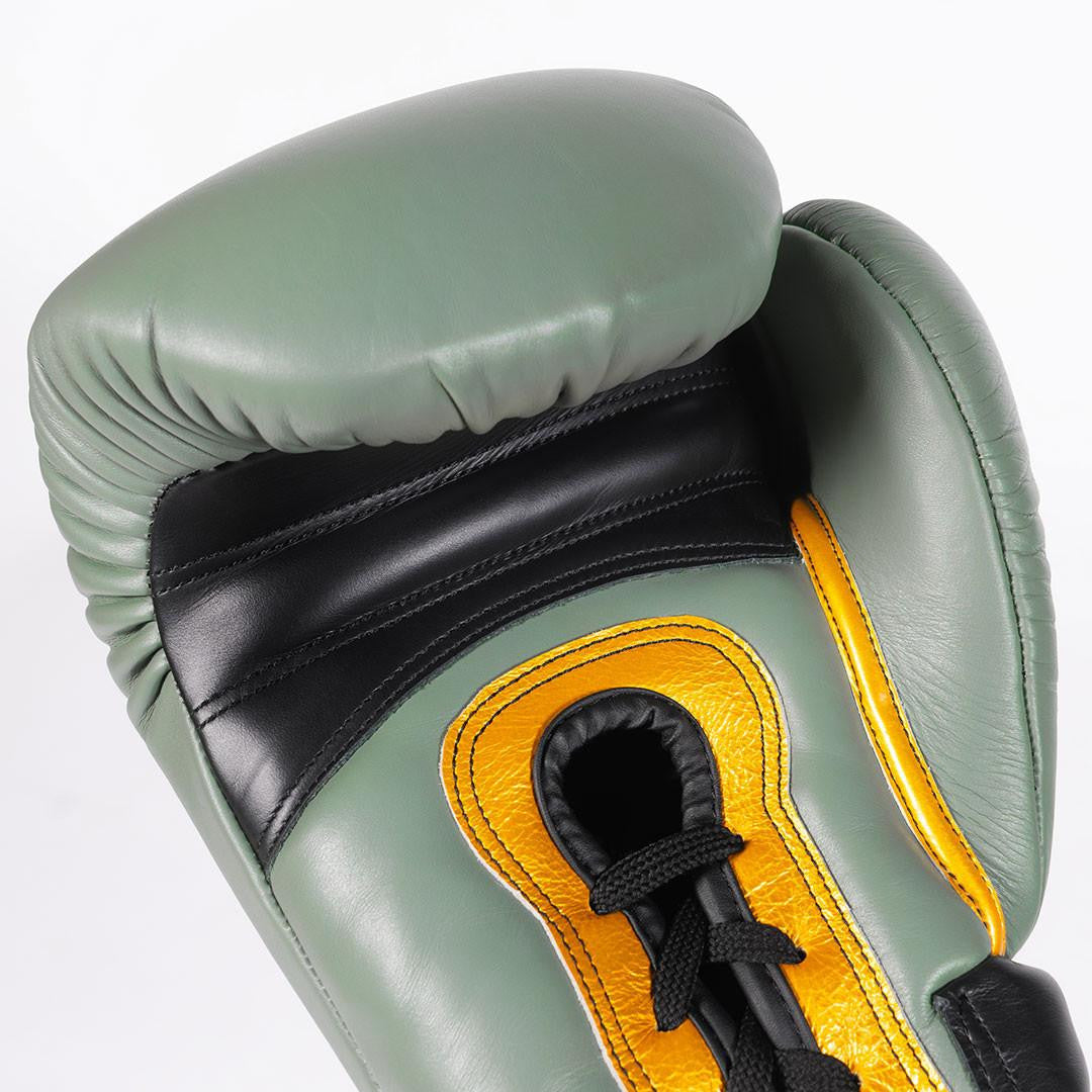 Revgear S7 Leather Lace Up Sparring Gloves