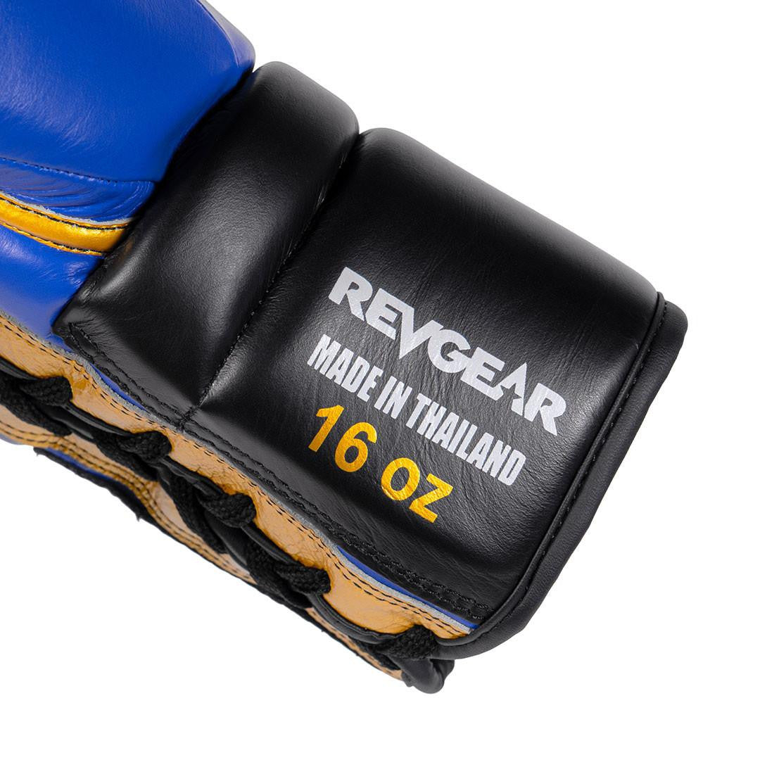 Revgear S7 Leather Lace Up Sparring Gloves