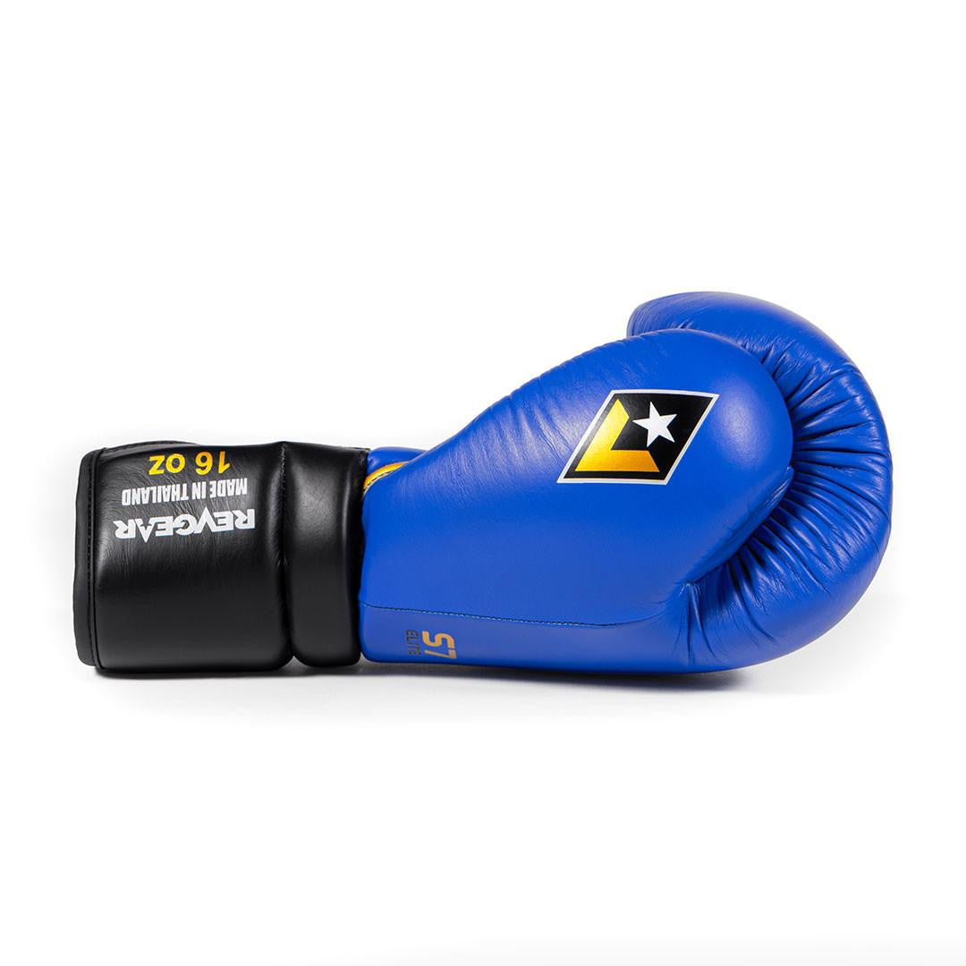 Revgear S7 Leather Lace Up Sparring Gloves