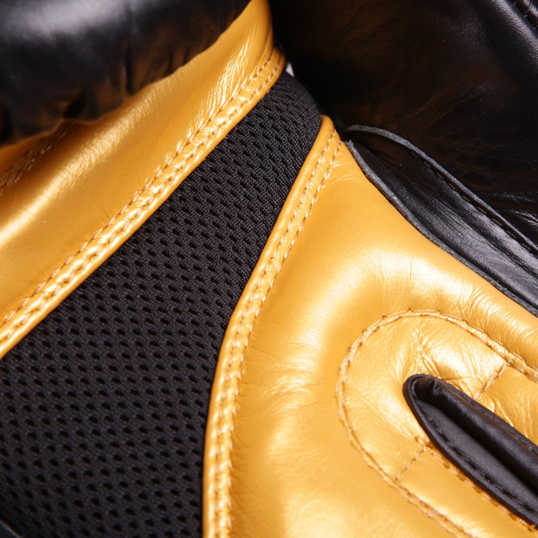 S5 Competitor Boxing Glove - BLACK GOLD - Revgear Europe