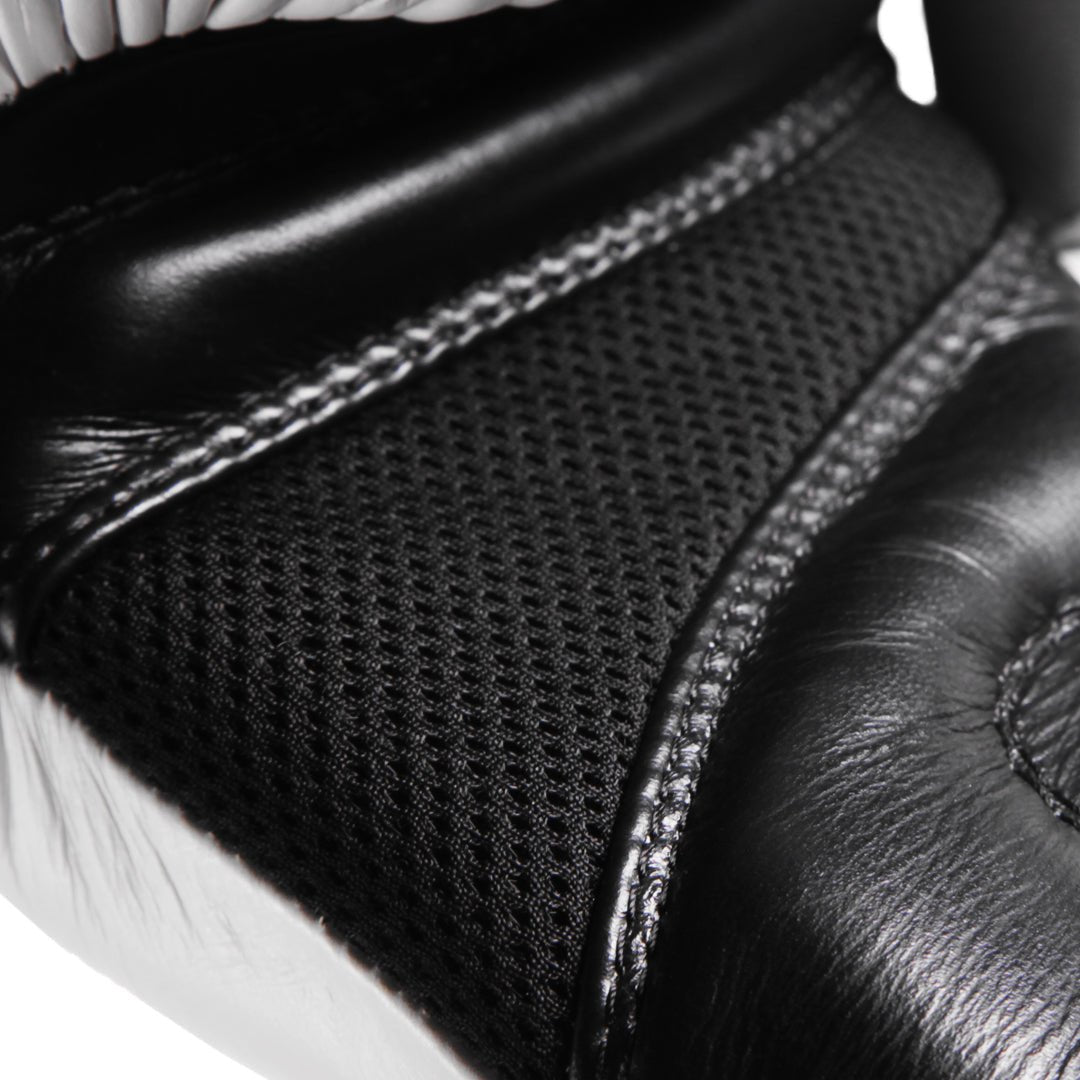 S5 Competitor Boxing Glove - White Black - Revgear Europe
