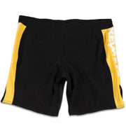 STEALTH 1 HYBRID FIGHT SHORTS - Black/Yellow - Revgear Europe