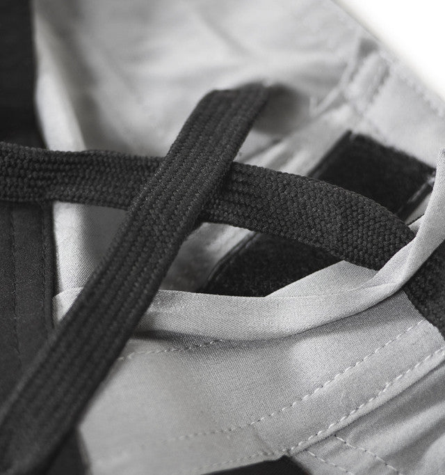 STEALTH 1 HYBRID FIGHT SHORTS - GREY/BLACK - Revgear Europe