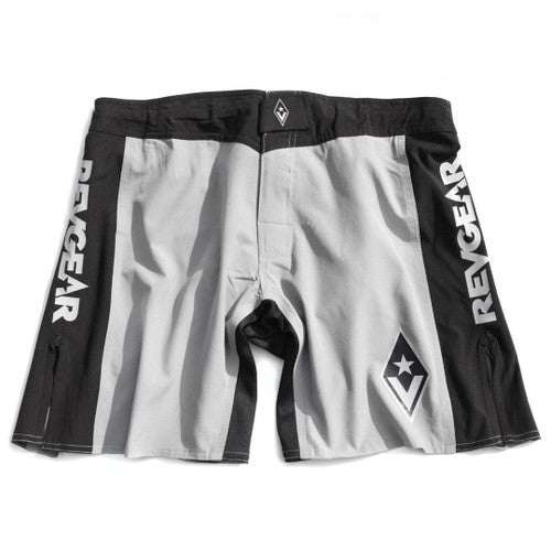 STEALTH 1 HYBRID FIGHT SHORTS - GREY/BLACK - Revgear Europe