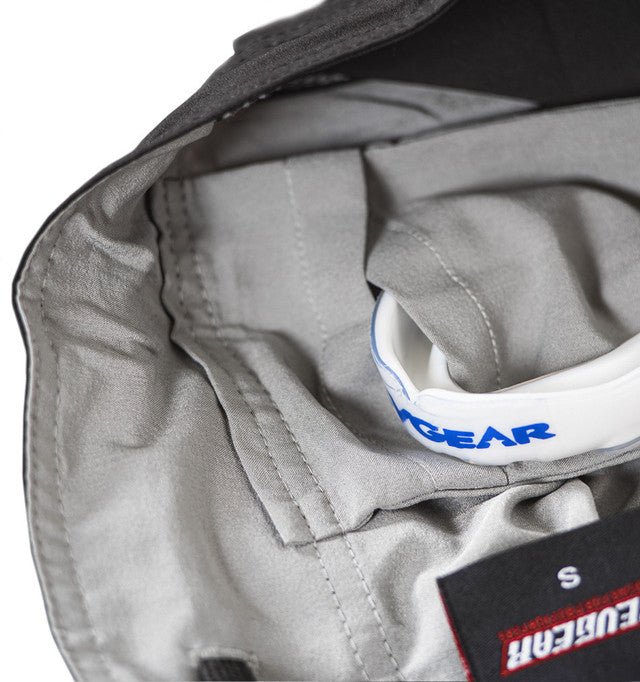 STEALTH 1 HYBRID FIGHT SHORTS - GREY/BLACK - Revgear Europe