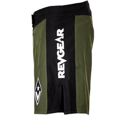 STEALTH 1 HYBRID FIGHT SHORTS - OLIVE/BLACK - Revgear Europe