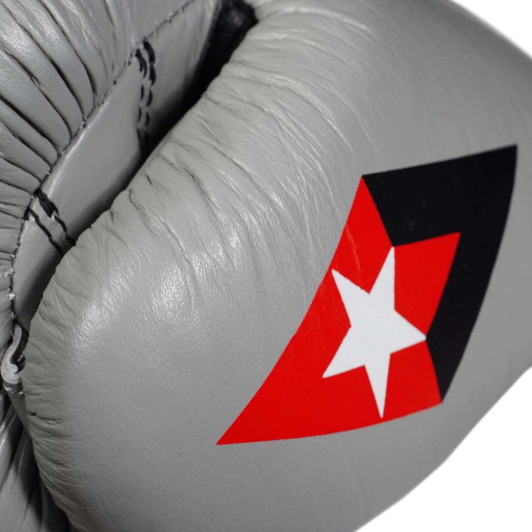The Revgear F1 Competitor - Professional Boxing Fight Gloves - Grey/Black - Revgear Europe