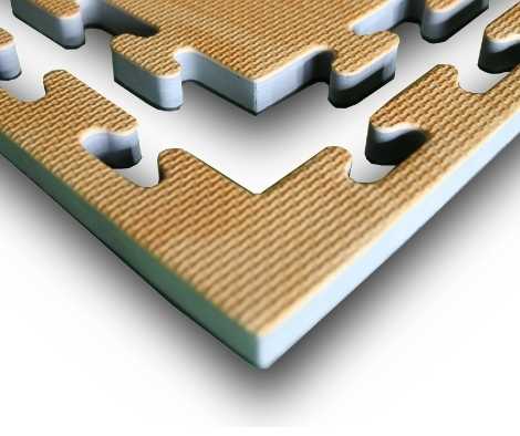 Wood-style Jigsaw Mats 1m x 1m x 20mm