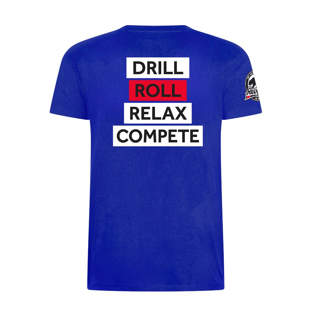 Drill Roll Relax Compete Brazilian Jiu Jitsu Tee - Revgear Europe