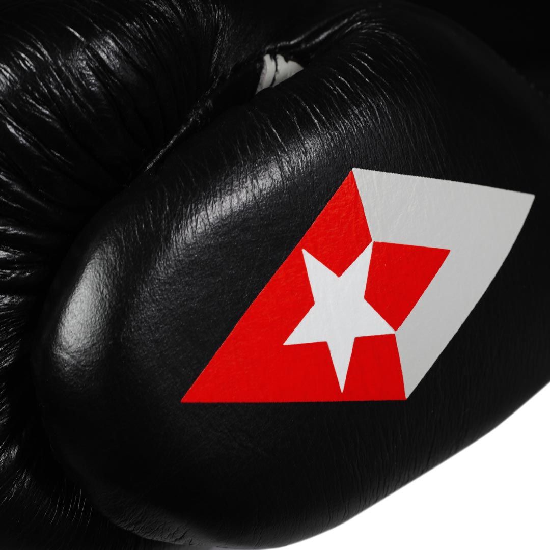 F1 Competitor - Professional Boxing Fight Gloves - Black/Grey - Revgear Europe