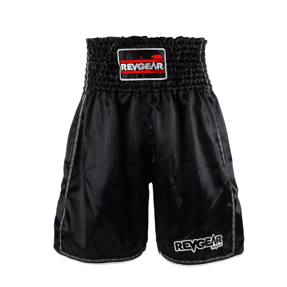 Original Boxing Trunks - Black - Revgear Europe