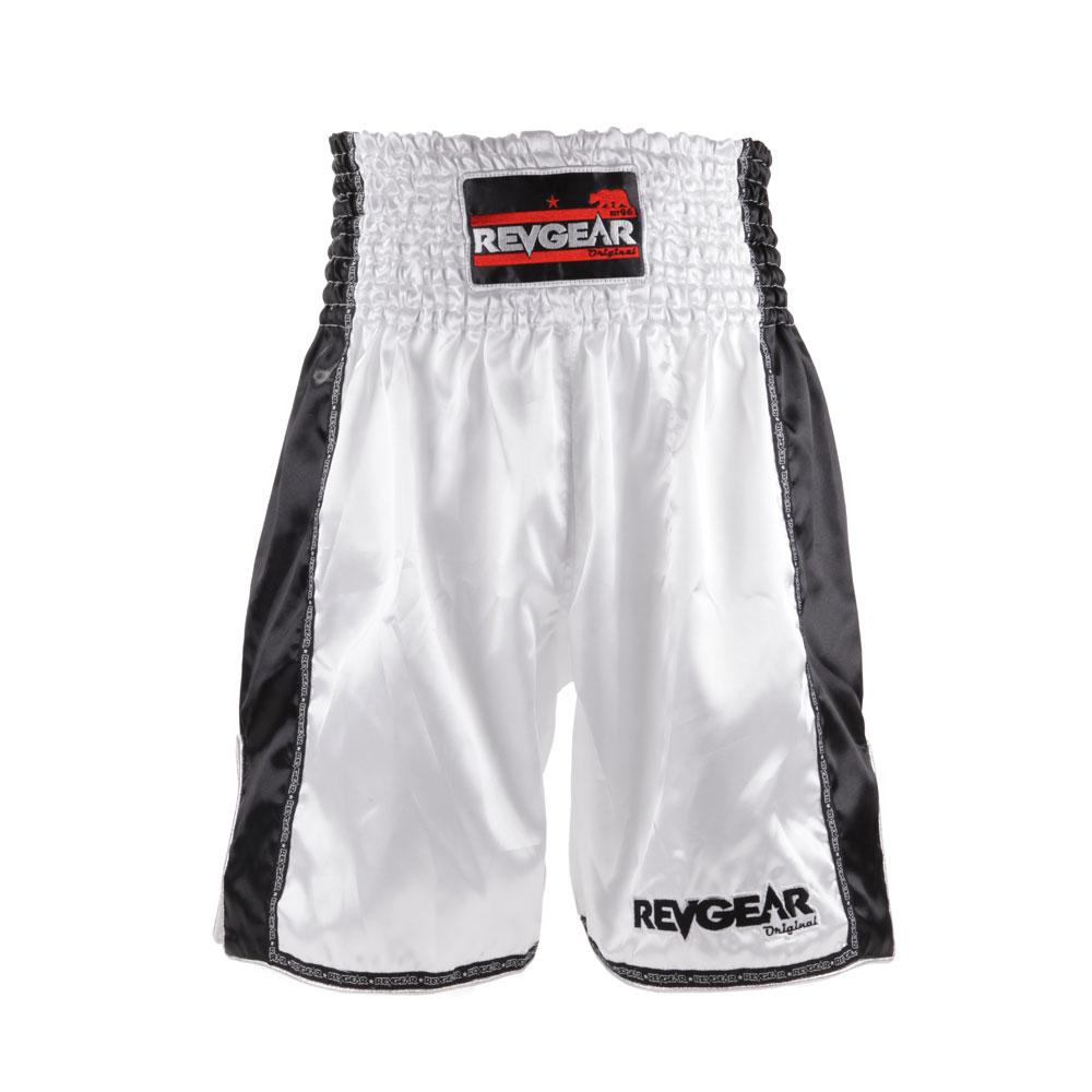 Original Boxing Trunks - White - Revgear Europe