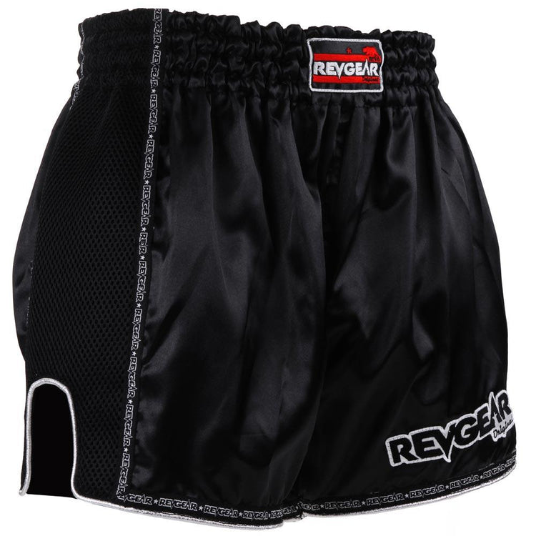 Original Muay Thai Shorts - Black - Revgear Europe