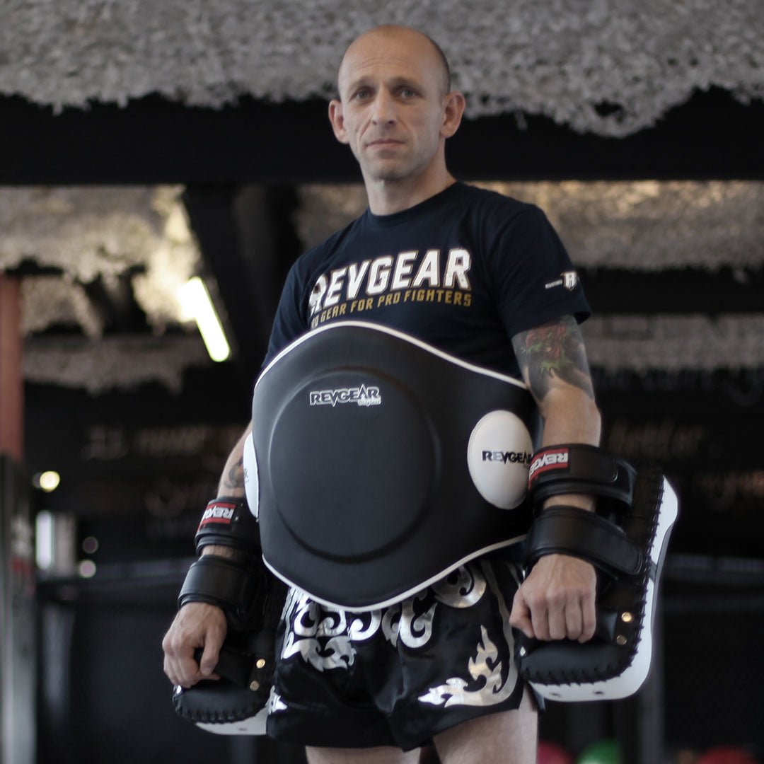 Original Thai Belly Pad - White - Revgear Europe