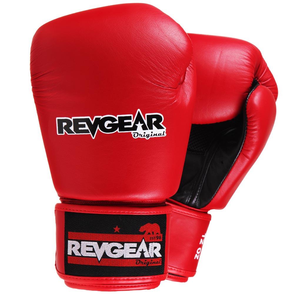 Original Thai Boxing Gloves Red Revgear Europe