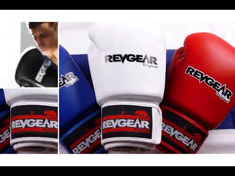 Original Thai Kick Pads - Double Strap Black - Revgear Europe