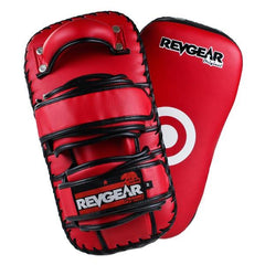 Original Thai Kick Pads - Double Strap Red - Revgear Europe