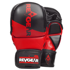PINNACLE MMA SPARRING GLOVES  Black & Red- Revgear Europe