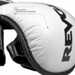 PRO SERIES MS1 MMA TRAINING AND SPARRING GLOVE - WHITE - Revgear Europe