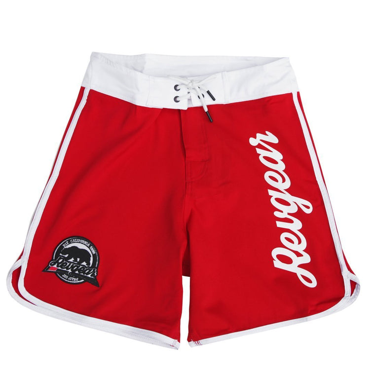 Revgear BJJ Board Shorts - Red - Revgear Europe
