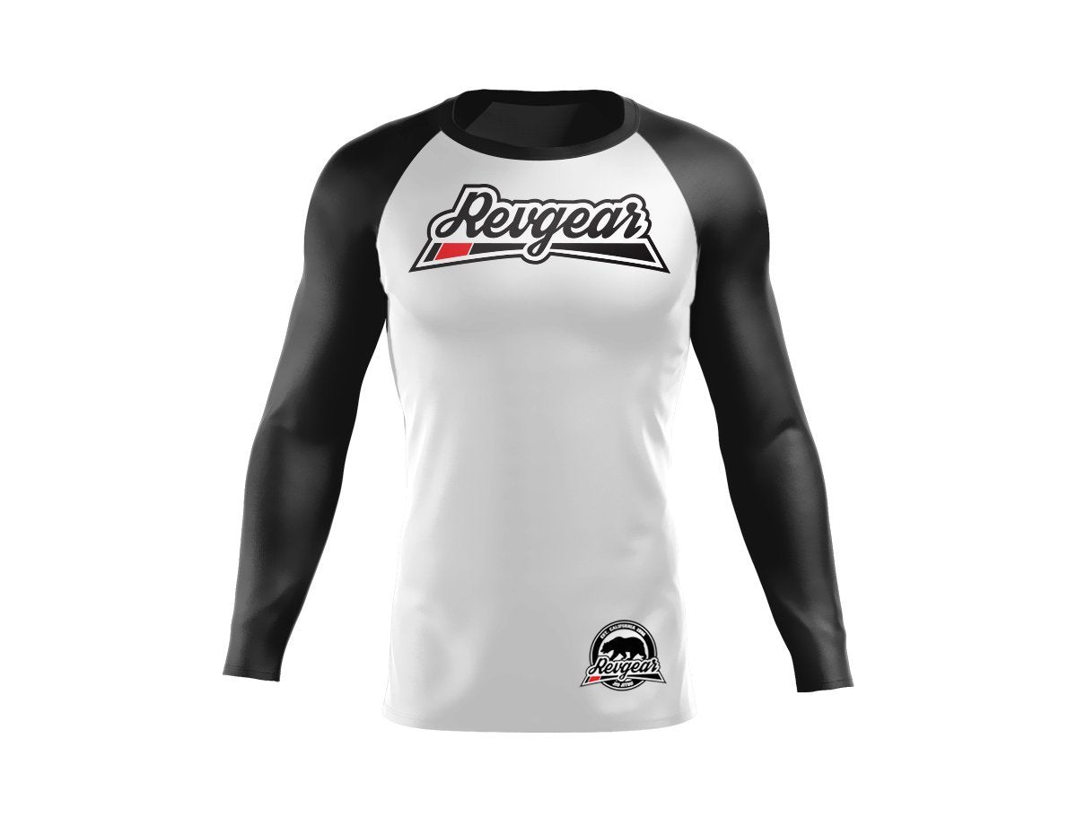 Revgear Long Sleeve Rashguard - White - Revgear Europe
