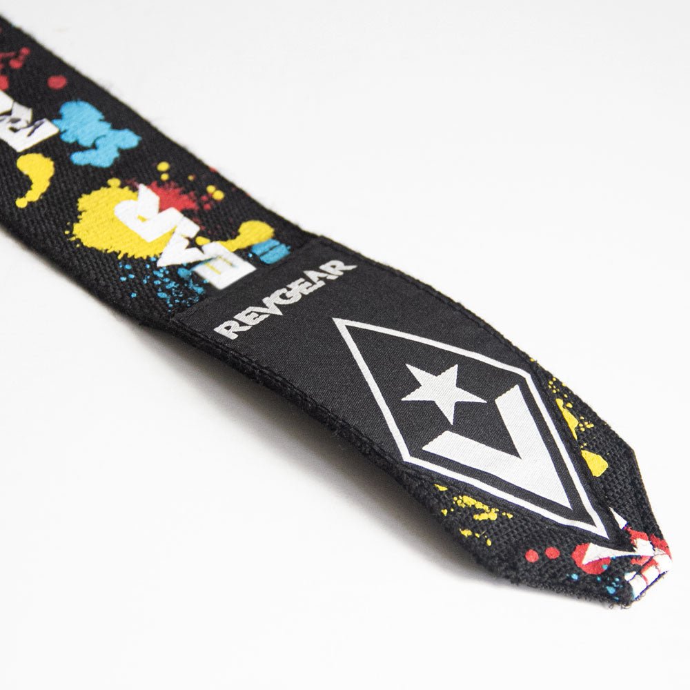 REVGEAR PRO SERIES ELASTIC HAND WRAPS | SPLATTER | 2 IN X 180 IN - Revgear Europe