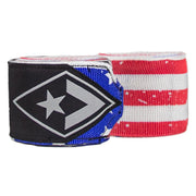 REVGEAR PRO SERIES ELASTIC HAND WRAPS | USA FLAG | 2 IN X 180 IN - Revgear Europe
