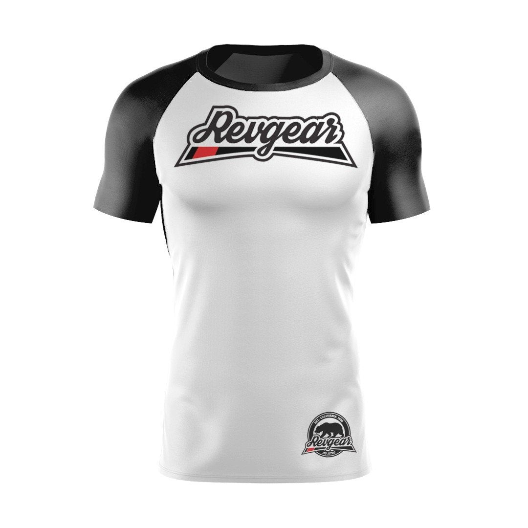 Revgear Short Sleeve Rashguard - White - Revgear Europe