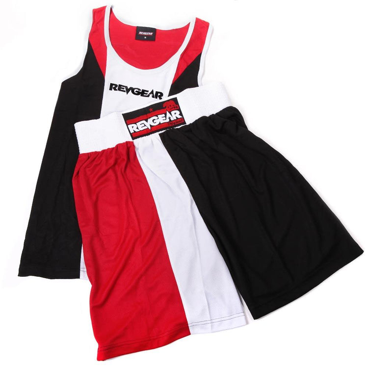 Revgear Tri Colour Boxing Kit - Red - Revgear Europe