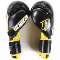 S3 Sparring Boxing Glove - Black Yellow - Revgear Europe